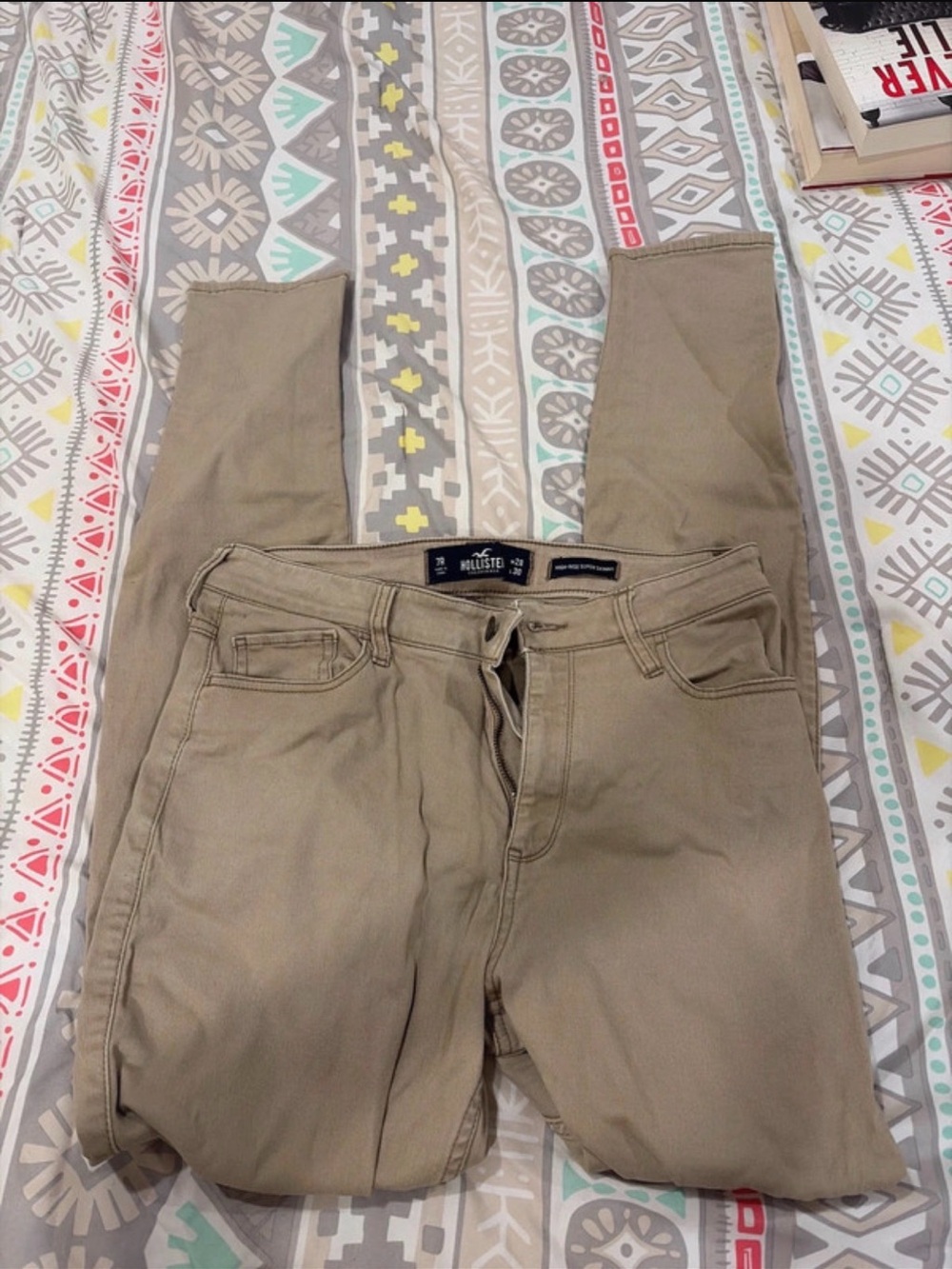 Hollister Beige Skinny Jeans